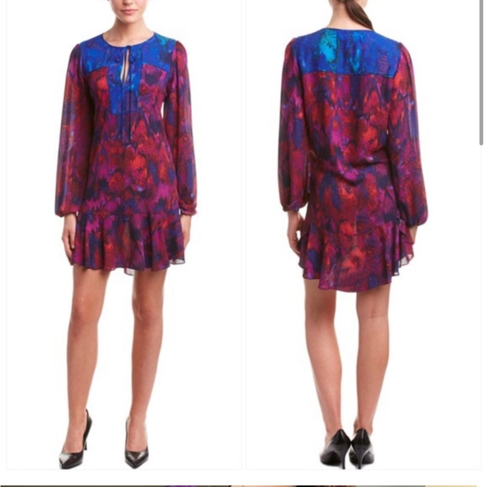 BCBG plum berry dress in excellent condition